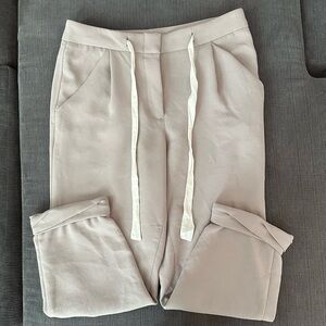 Wilfred Cream Capris Pants